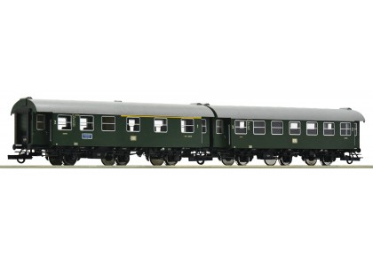 Set de 2 vagoane tren local DB  - H0 Roco 6200038